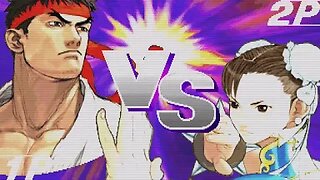 street fighter 3 gameplay com Ryu