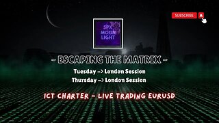 Escaping The Matrix - Live Trading EURUSD 19 Jan 2023