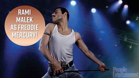 See the first glimpse of Rami Malek as Freddie Mercury