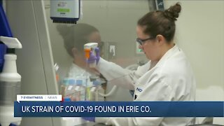 UK strain of COVID-19 found in Erie County