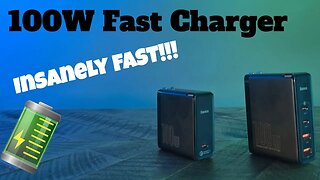 INSANELY QUICK 100W Fast Smart Charger! | Baeseus