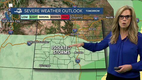 Cooler air for Sunday, with more showers ahead