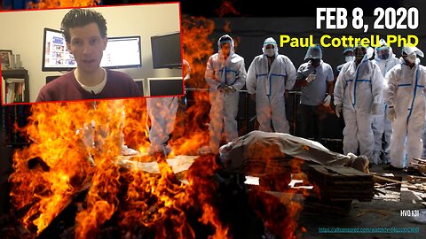 (Feb 8 2020) Elevated SO2 over Wuhan - Burning flesh of CV19 dead bodies? Paul Cottrell PhD