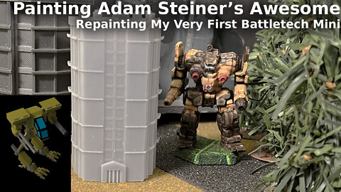 Painting Adam Steiner's Awesome - A Battlemech Painting Tutorial
