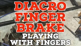 DIACRO Finger Brake - Putting Fingers Back - 24" Metal Bender -