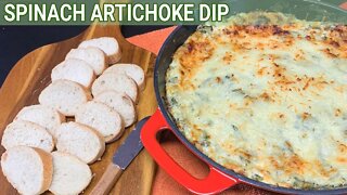 SPINACH ARTICHOKE DIP Appetizer