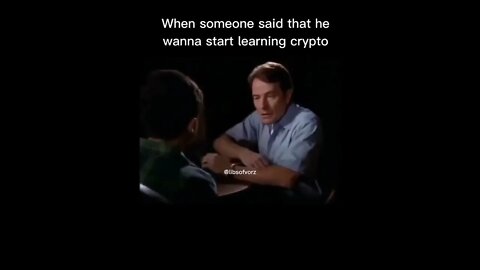 Once you start learning crypto, there is no going back. It all goes further.