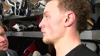 Jack Eichel discusses Sabres 6-3 win over the Los Angeles Kings