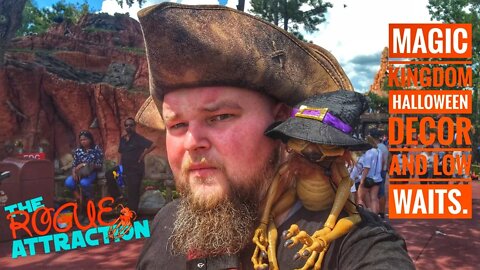 Magic Kingdom Halloween Decor | Low Waits | Almost Walk-ons For Splash Mountain And Pirates.
