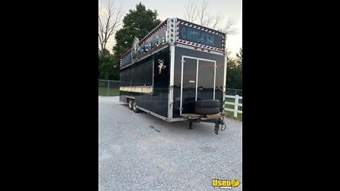 Nicely Equipped 2008 - 8.5' x 24' Mobile Food Concession Trailer for Sale in Indiana