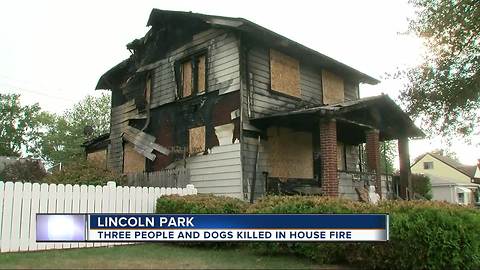 Three people killed in Lincoln Park house fire