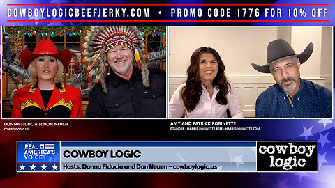 Cowboy Logic - 12/16/23: Amy & Patrick Robinette (CowboyLogicBeefJerky.com)