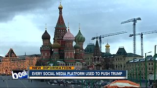 Report: Russia used numerous social media platforms to help push Trump