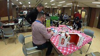 Volunteers in Cleveland modify toys for children with disabilities