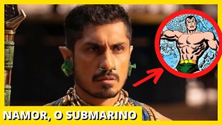 QUEM É NAMOR, O PRÍNCIPE SUBMARINO? #shorts #marvel #mcu #panteranegra