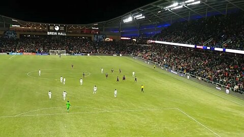 American Outlaws celebrating USA'S third goal of the match