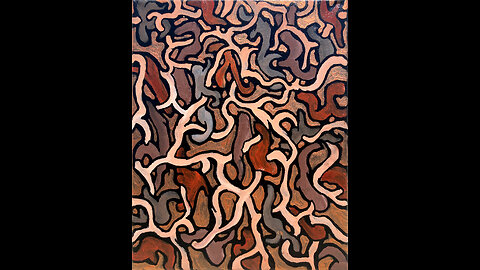 'Coffee Brain' Original Art Painting Timelapse 8-7-24