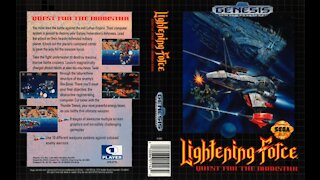 Lightning Force Sega Mega Drive Genesis Review