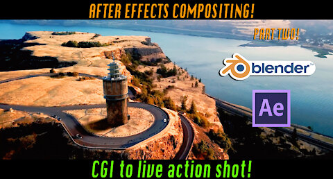 Blender tracking tutorial: Part Two: Compositing passes in After Effects