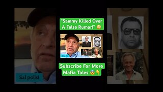 Sal Polisi- “Sammy The Bull Killed Over A False Rumor!” 😳 #sammythebull #johngotti #mafia