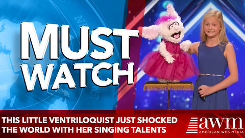 This little ventriloquist just shocked the world with her singing talents