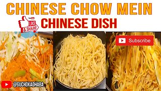 Chow Mein | Chinese Recipe | Homemade Special Chinese Recipe...!!