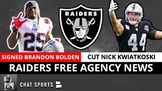 Raiders Sign Brandon Bolden + Cut Nick Kwiatkoski | Las Vegas Raiders Free Agency News