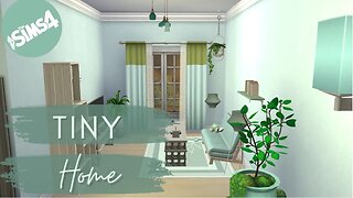 🤍 Tiny House |Sims 4 |Stop Motion |CC