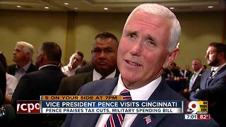 Vice President Pence visits Cincinnati