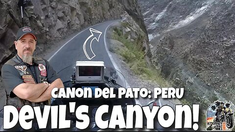 World's Dangerous Roads in Peru El Cañon Del Pato