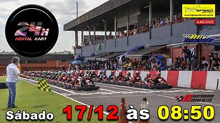 24 HORAS RENTAL KART 2022 | Parte 1 | Kartódromo Arena Itú (SP) | Ao Vivo