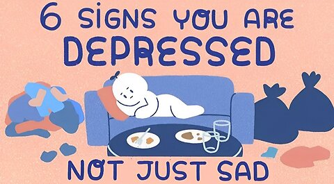 6 Signs You're Depressed, Not Sad