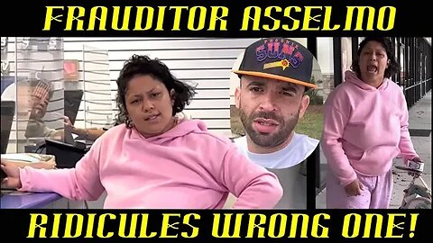 Frauditor AssElmo Ridicules Woman With Emotional Disorder & Thinks It's Funny?