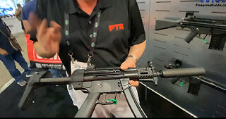 PTR Diverse Stretch - Mix of 9CT MP5 and 9KT in one gun! - SHOT Show 2024