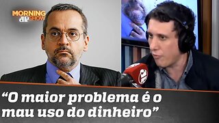 Samy Dana sobre Educação: o maior problema não é a falta de dinheiro, mas sim o mau uso dele