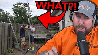 This Worked?! - Fence Expert Reacts to No Dig Fence Build