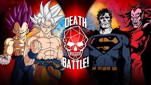 MUI Goku & Vegeta vs. Bizarro & Mephisto | Death Battle