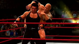 WWE 2K14 Gameplay The Rock vs Mr. McMahon