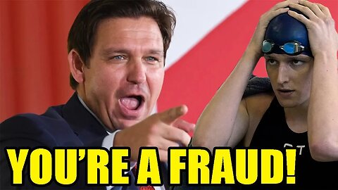 Ron DeSantis ANNIHILATES Transgender swimmer Lia Thomas! Calls him a FRAUD in BRUTAL takedown!