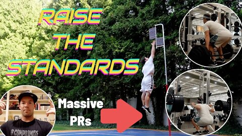 Are you RAISING THE STANDARDS of those around you?| Vertical Jump, Squat, Trap Bar DL PRs