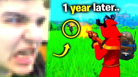 I Spent A YEAR Stream Sniping Him - Fortnite