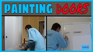 How to paint doors. Painting doors.