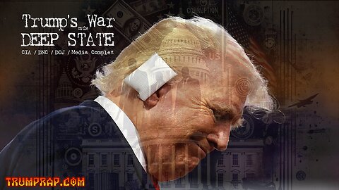 Trump's War on the DEEP STATE (CIA/DNC/DOJ/ Media Complex) ~ DJ 'T' (AI Trump) Rap Song