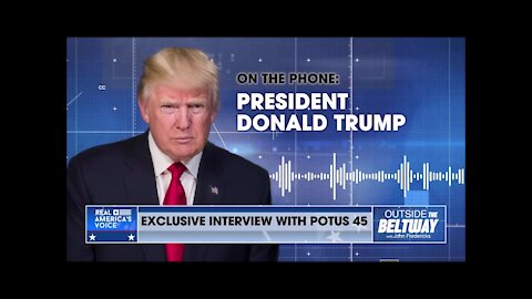 Exclusive President Trump Interview on The John Fredericks Show