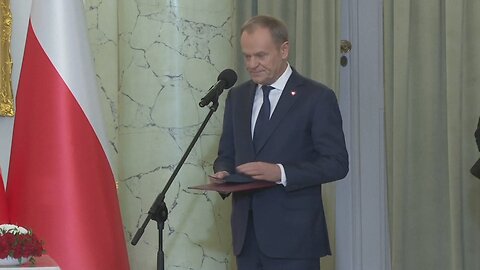 Former EU chief Donald Tusk sworn in as Poland's new prime minister