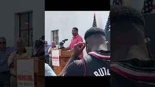 HERSCHEL WALKER - Warrior Of God vs Warnock pro Abortion 9-8-22