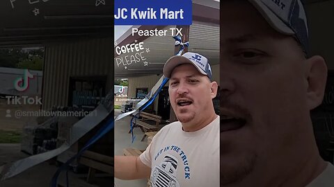 Best Coffee In Town JC Kwik Mart #youtubeshort #bestcoffee #smalltownamerica