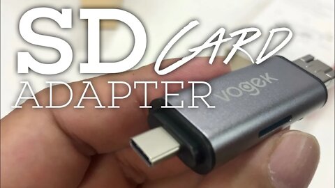 Vogek 3-in-1 USB 3.0 / USB C / Micro USB SD Card Reader Review