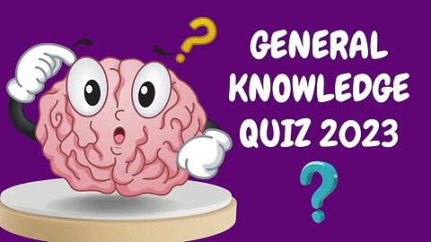 40 Easy General Knowledge Questions and Answers | Part 1 | 4k Video