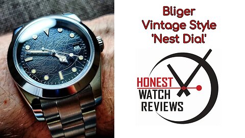 Bliger Vintage Style 'Nest Dial' ❓ Automatic Honest Watch Review #HWR